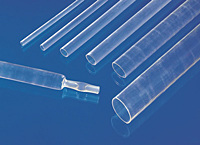 High Temperature Flexible Fluid Resistant Clear Fluoropolymer, Thin Wall Tubing
